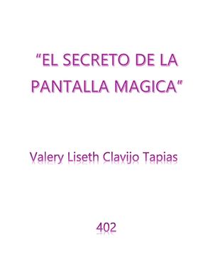 El Secreto De La Pantalla Magica 1