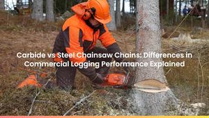 Carbide vs Steel Chainsaw Chains: Differences in Commercial Logging Performance Explained