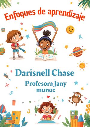 Estiló de aprendizaje y enseñanza Darisnell Chase