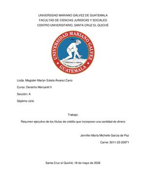 TITULOS DE CREDITO