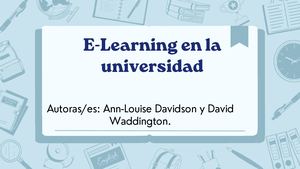 Elearning