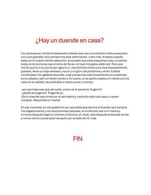 El Duendecillo, Valeria Guzman Páez 501