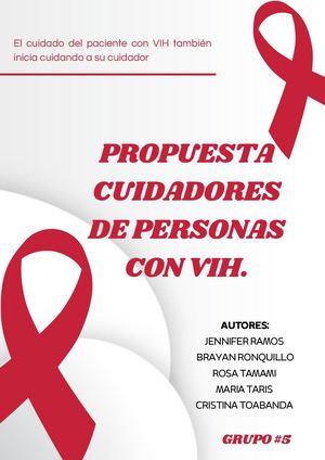 Grupo #5 Propuesta Cuidadores De Pacientes Con VIH