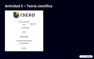 Actividad 3 Teoria Cientifica