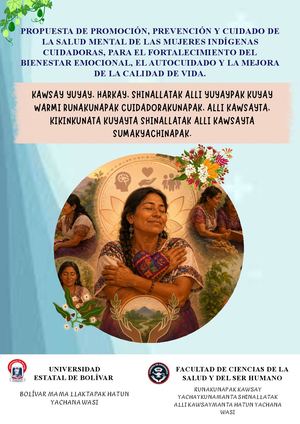 Grupo 6 Propuesta de Cuidadores de mujeres indígenas