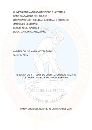 Trabajo Mercantil 18 Mayo