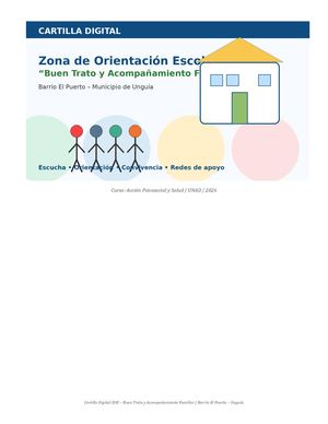 Cartilla Digital Zoe Buen Trato Acompanamiento Familiar
