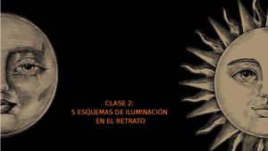 Sem 2 Clase 2 Esquemas De Iluminación En El Retrato