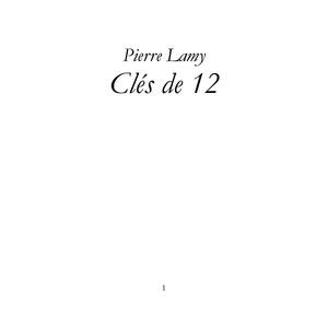 Clés de 12