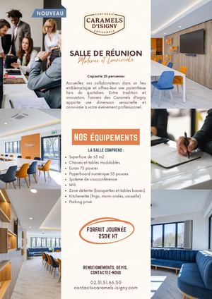 Tarifs 2026 Salle De Reunion