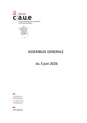 Documents Financiers Et Pv 2025