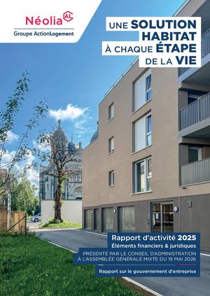 Rapport d'activité financier 2025 Néolia