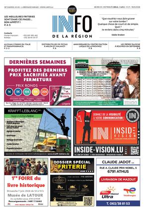 L’info De La Région Édition 21