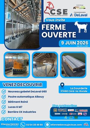 CSE - Delaval : Ferme Ouverte De La Sourderie