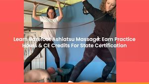 Learn Barefoot Ashiatsu Massage: Earn Practice Hours & CE Credits For State Certification