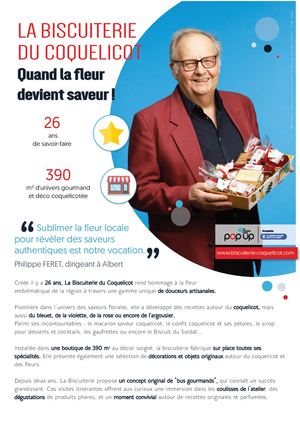 Présentation A4 5e Edition Expo Popup Portrait La Biscuiterie Du Coquelicot