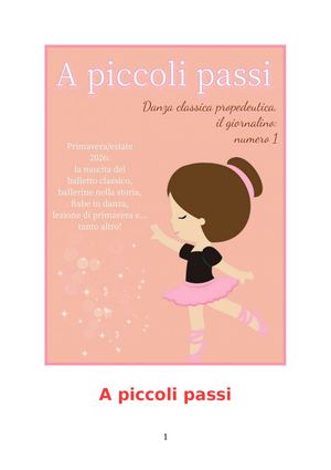 A Piccoli Passi Giornalino 1