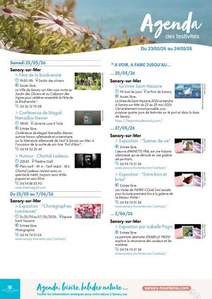 Agenda du week-end 23 & 24 mai 2026