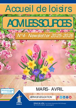 N°4 Newsletter Les Sources 2025 2026