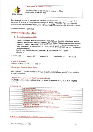 PV 08 avril 2026