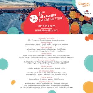 CityDNA City Cards Expert Meeting Hamburg 2026 Participants' List