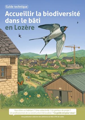 Guide "Accueillir la biodiversité dans le bâti en Lozère" - Février 2026 - Publication collective adhérents Le RéeL48