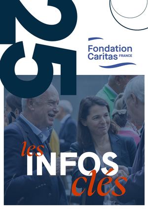 Les Infos-clés 2025 de la Fondation Caritas France