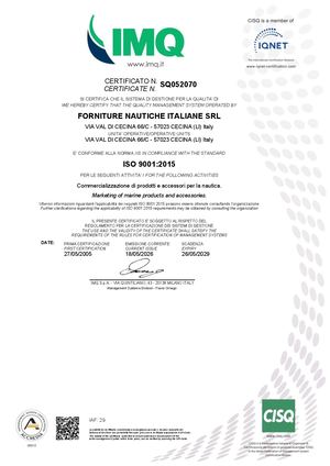 Certificato Sq052070 En