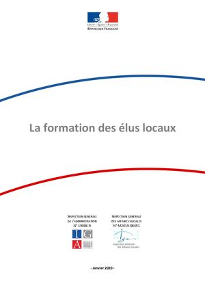 2020 Formation éLus Locaux