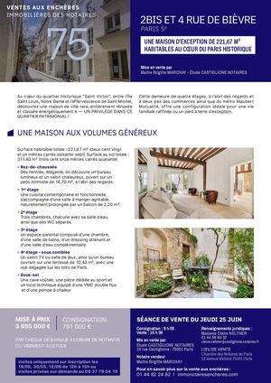 Brochure 2bis Et 4 Rue De Bièvre Paris 5 07 05 2026 Def