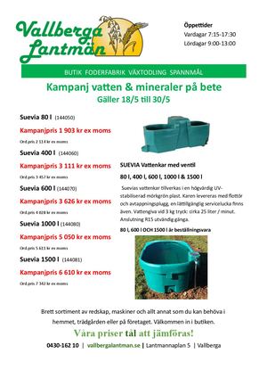 Kampanj Vatten Juni