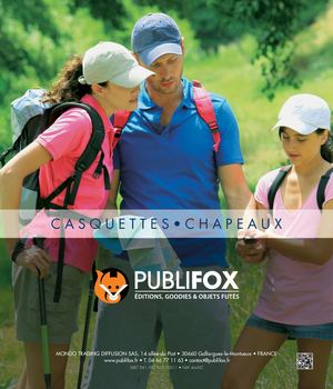 PUBLIFOX • Casquettes et couvre-chefs personnalisés