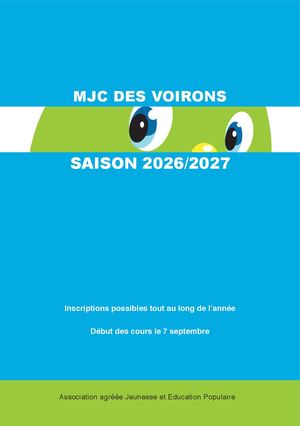 Plaquette 2026/2027
