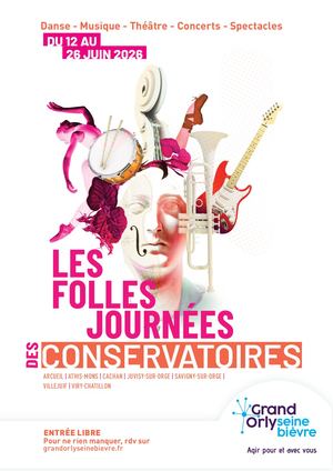 Programme Les Folles journées des conservatoires 2026