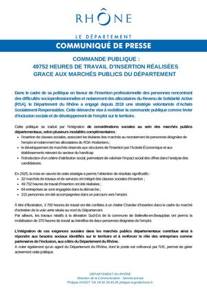 Communiqué De Presse Clauses Insertion (1)