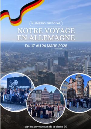 Voyage en Allemagne 2026