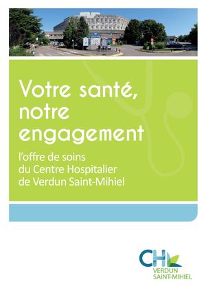 Livret Offre De Soins CH Verdun Saint-Mihiel 2026