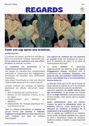 Newsletter Regards #11-Juillet 2026
