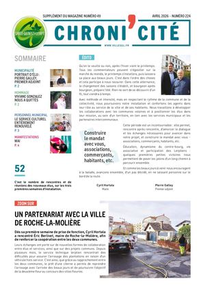 Chroni'Cité n°224 - avril 2026