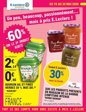 Dépenser moins du 19 au 30 mai 2026