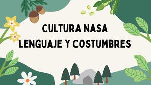 Presentación Proyecto Naturaleza Ciencia Flores Orgánico Verde
