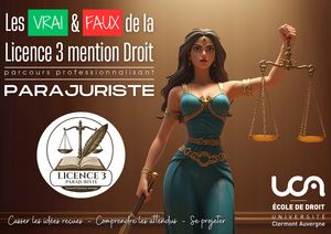 Les Vrai Faux De La Licence Parajuriste