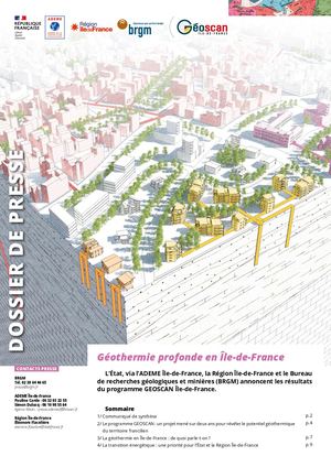 Géothermie profonde en Île-de-France | BRGM