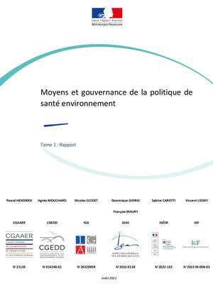 2023 03 Santé Environnement Tomes 1 Et 2