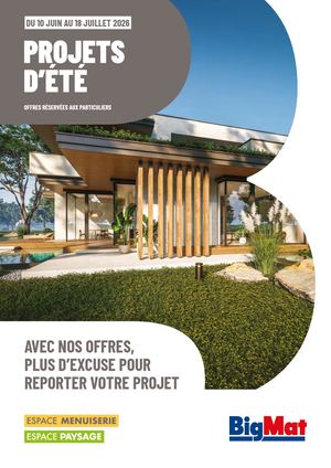 OPERATION ETE ESPACES MENUISERIE PAYSAGE BIGMAT