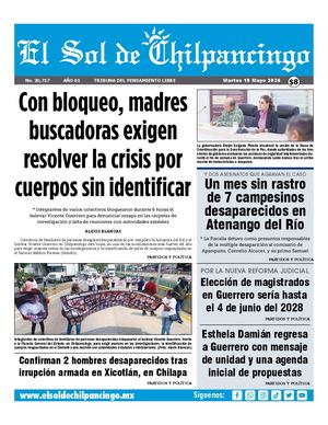 El Sol De Chilpancingo 19 Mayo 2026 Compressed