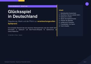 Glücksspiel in Deutschland 2026 — GlüStV, Spielerschutz & Responsible Gambling
