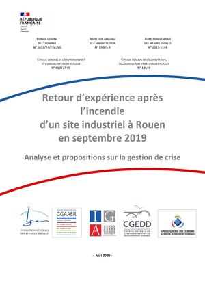 2020 07 Retex Incendie Lubrisol Rouen Septembre 2019