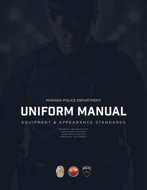 Uniform Manual 25-26
