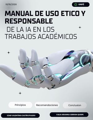 Manual de USO ETICO Y RESPONSABLE de la IA en los trabajos académicos